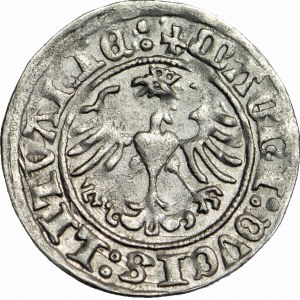 Sigismondo I il Vecchio, mezzo penny 1512, Vilnius, coniato