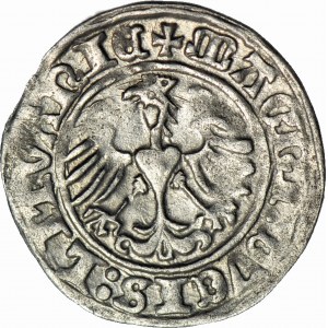 Sigismondo I il Vecchio, mezzo penny 1513, Vilnius, bella