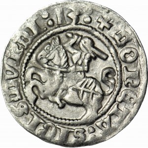 Sigismund I the Old, Half-penny 1513, Vilnius, beautiful