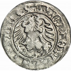 Sigismondo I il Vecchio, mezzo penny 1518, Vilnius, bella