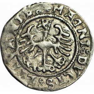 Zygmunt I Stary, Półgrosz 1528, Wilno, SI przebite na DV w DVCIS