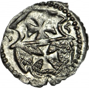 R-, Sigismund I the Old, Denarius 1555, Elblag, R3