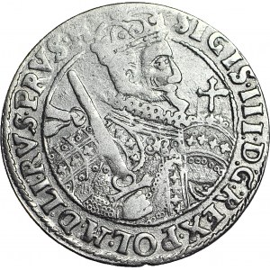 RRR-, Sigismondo III Vasa, Ort 162 (1623), ultima cifra della data mancante, data a tre cifre