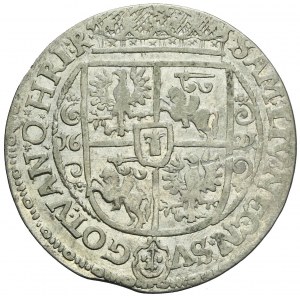 RR-, Sigismondo III Vasa, Ort Bydgoszcz 1621, labrys con fiori, molto rara