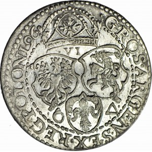 Zygmunt III Waza, Szóstak 1596, Malbork, menniczy