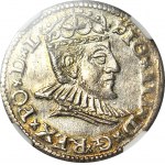 Sigismund III Vasa, Trojak Riga 1591, minted