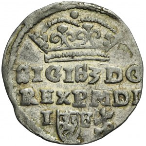 RR-, Sigismund III Vasa, Grosz 1597, Lublin, sehr selten