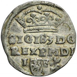 RR-, Zygmunt III Waza, Grosz 1597, Lublin, bardzo rzadki
