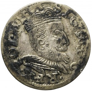 Sigismund III Vasa, 1607 penny, Vilnius, first vintage