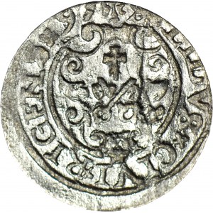 RR-, Sigismund III Vasa, Shelrog 1597, Riga ODWROTKA, Münze