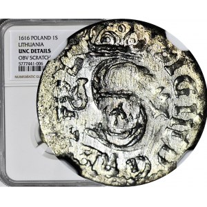 RR-, Zygmunt III Waza, Szeląg 1616, naśladownictwo