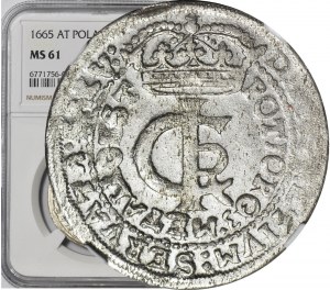 John II Casimir, Tymf 1665, Krakow