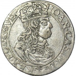Jan II Kazimierz, Szóstak 1660, Kraków TL-B