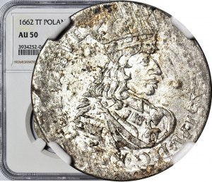 John II Casimir, Sixth of 1662 T-T, Bydgoszcz, uncircumscribed