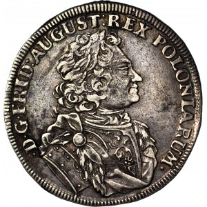 R-, August II Mocny, 2/3 talara 1706 ILH , Drezno, rzadkie