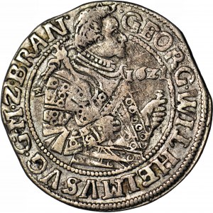R-, Duchy of Prussia, George Wilhelm, Ort 1621, Königsberg, date near bust