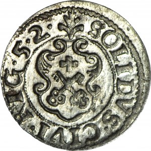 Christina Vasa, Swedish occupation, 1652 shellac, Riga, beautiful