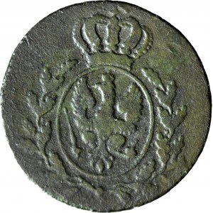 RRR-, Grand-Duché de Poznań, 1 penny 1816 A, erreur HREZ !