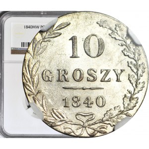 Königreich Polen, 10 Groszy 1840, geprägt