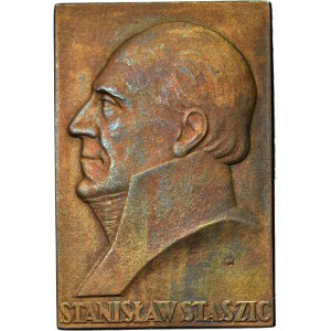 R-, Plakieta Stanisław Staszic, proj, Aumiller, Mennica Warszawska, nakład 1400szt.