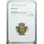 10 gold 1925, Boleslaw the Brave, PROOFLIKE