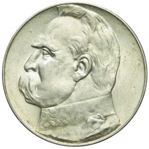 5 gold 1936, Pilsudski, minted