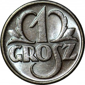 1 penny 1937, minted