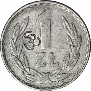 RR-, Solidarity Poland, 1 zloty 1984, Fighting Poland