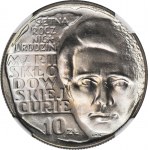 10 gold 1967, Maria Skłodowska-Curie, minted