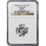 RR-, 10 pennies 2006, SAMPLE ALUMINIUM, rarity
