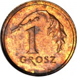 RRR-, 1 penny 2000, SAMPLE BRONZE, thicker disc, extreme rarity