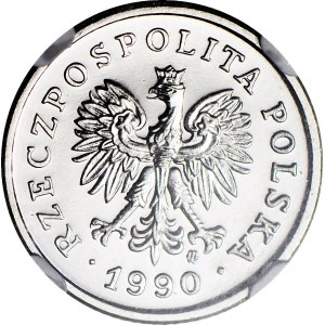 20 Pfennige 1990, PROBE, Nickel