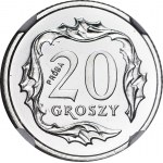 20 Pfennige 1990, PROBE, Nickel