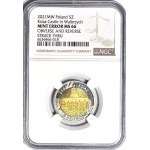 R-, 5 Gold 2021, Burg Książ, DESTRUKT, durchgestrichen