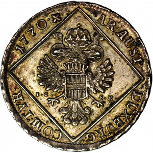 Austria, Maria Teresa, 30 krajcarów 1770 I.C. S.K., piękne i rzadkie