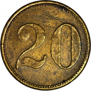 RRR-, 20 Pfennig - statek SMS Cormoran
