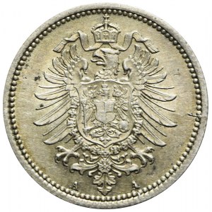 Germany, 20 pfennig 1876 A