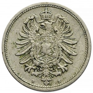 Germany, 10 pfennig 1873 B, rare vintage