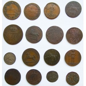 Germany, Brunswick, Brunswick-Wolfenbuttel, Set of 16 coins
