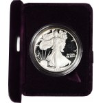 USA, $1 Eagle 1988 S, 1oz. silver PROOf