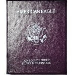 USA, $1 Eagle 1988 S, 1oz. silver PROOf