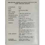 USA, $1 Eagle 1988 S, 1oz. silver PROOf