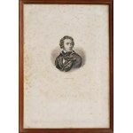 Komplet trzech XIX-wiecznych grafik z wielkimi postaciami francuskiej historii