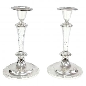 A pair of candlesticks