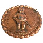 Commemorative Menneken Pis medal from Brussels