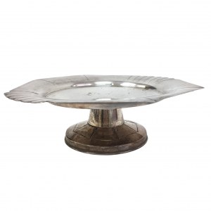 Art déco plated platter, France
