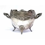 Posrebrzany komplet Art Nouveau, ok 1890.