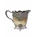 Posrebrzany komplet Art Nouveau, ok 1890.
