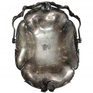 Corbeille à pain en argent plaqué, Forbes silver Co., Angleterre 19e/20e siècle.