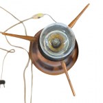 Lampa grzybek Art Déco, Carlos Zipperer (?)